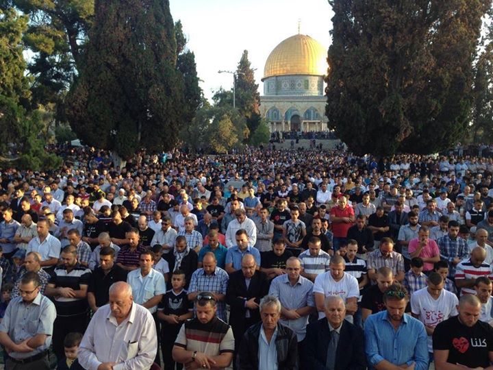 فلسطین میں عید :تصاویر 